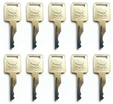 Zündschlüssel 6693241 – Passend für Bobcat Kompaktlader & Minibagger 10 Stück 