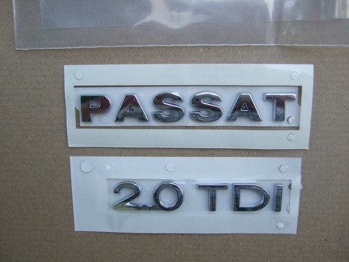 Schriftzug passat 0 - +, 2.0