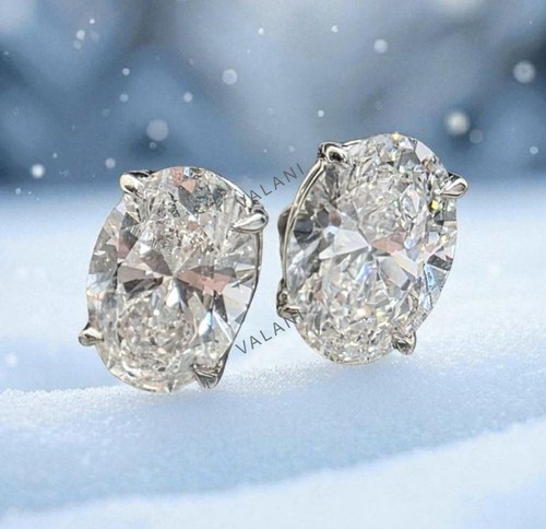Lab grown diamond earrings 14k - lab,