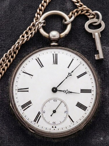 Antike herren taschenuhr - antike,