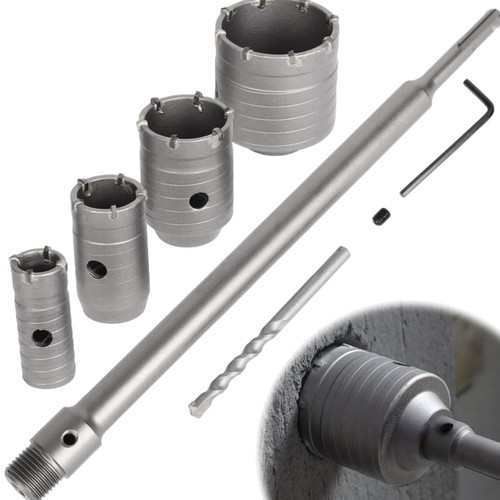 Beton trocken bohrkronen - set, 6