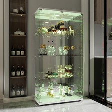 4-Lagen Vitrine mit LED