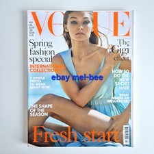 VOGUE UK 2017 GIGI HADID*ANNA