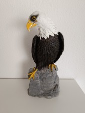 Weißkopfseeadler Deko Aus Kunststoff 45cm Hoch Figur Tierfigur Gartenfigur