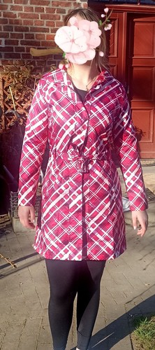 Trenchcoat pink m - trenchcoat,,