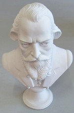 Büste Brahms 31 cm Natur