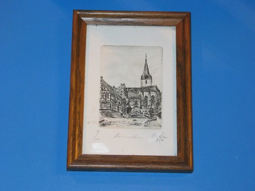 Radierung kornwestheim - radierung,