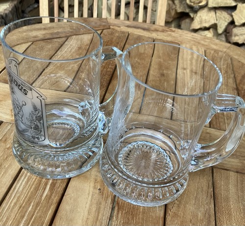 Sammler bierkrüge glas - bierkrüge,