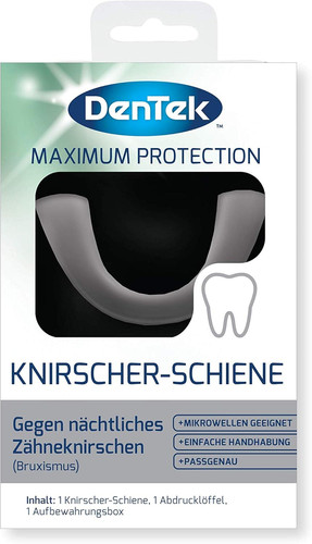 Dentek knirscher schiene - knirscher-schiene, gegen
