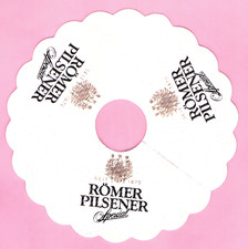Pilsdeckchen Tropfdeckchen Römer Pilsener, Binding 1x