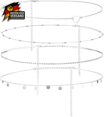Bauchkette set aus - set, 4