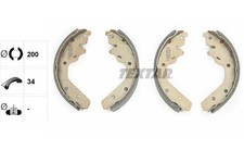 TEXTAR Bremsbackensatz