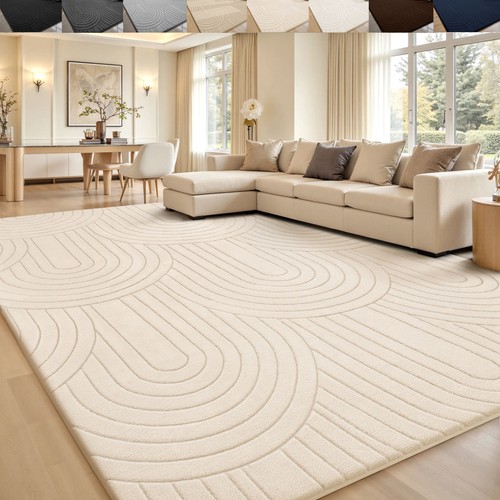 Kurzflor einfarbig teppich - einfarbig,