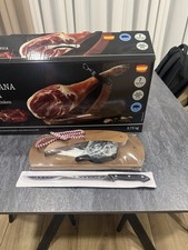 Schinkenhalter Set mit Messer