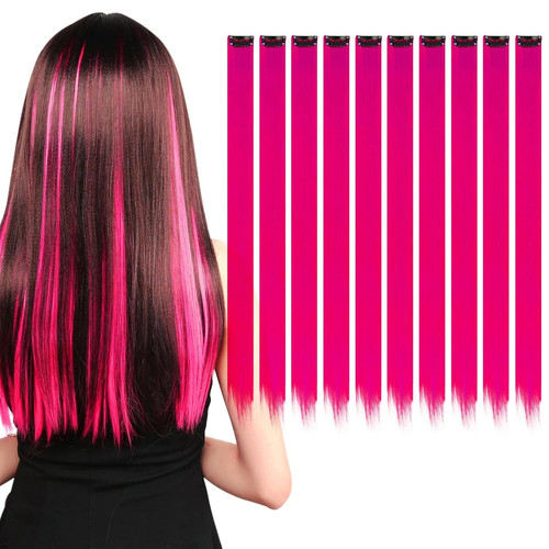 Pcs coloured hair - 10,