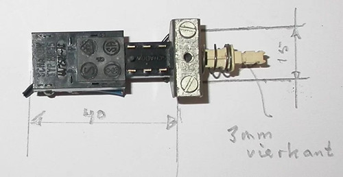 Schakelaar philips n4416 n4418 - schakelaar,