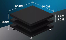 Couchtisch 60x60 cm schwarz