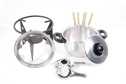 Schönes altes ddr fondue set - schönes,