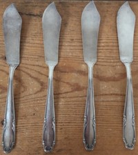 Set 4 Vtg Antique Art Nouveau