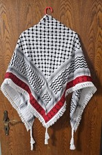 Kufiya Hatta aus Palästina, Tatreez,Keffiyeh,handgefertigt.