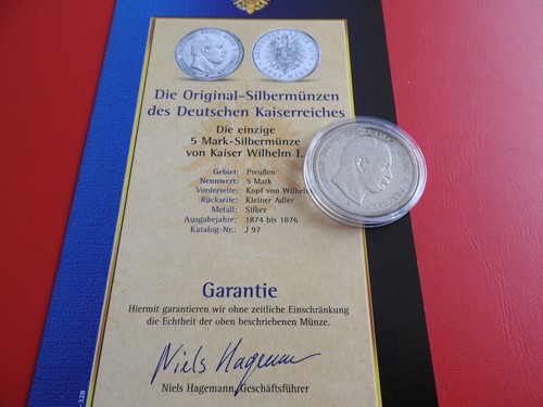 Preussen mark 1876 b - *,