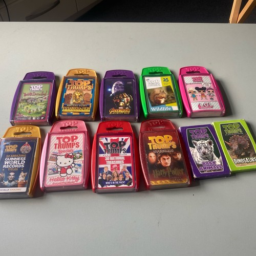 Konvolut top trumps sets - konvolut,
