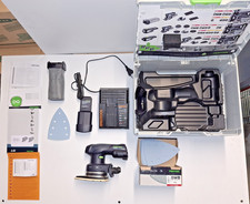 Festool Deltaschleifer SET mit Lader + Blätter  und DTSC400Basic-ERGO [S31]