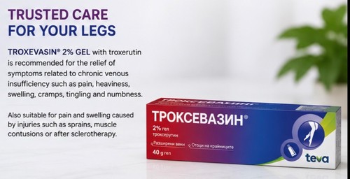 Troxevasin gel 40g - troxevasin, 2%