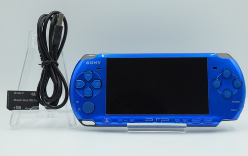 Sony psp 3000 leuchtend - psp-3000, blau