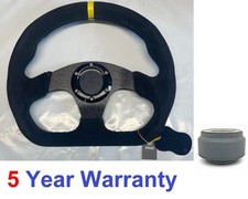 Wildleder Lenkrad & Pralltopf
