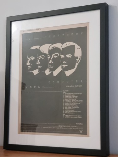 Kraftwerk original framed - kraftwerk,