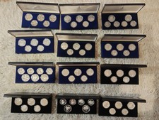 Münzsatz Olympiade Moskau 1980 34x 10Rubel, 30x5Rubel UdSSR