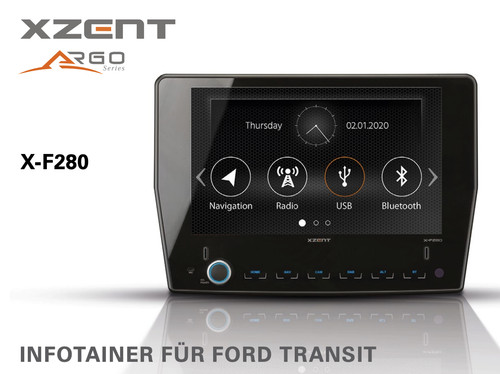 Xzent f280 - 9", cm)