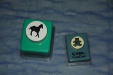 2 Motiv Stanzer Locher Pferd und Bär von CarlaCraft