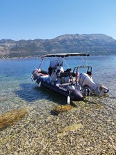 Motorboot  Festrumpf mit