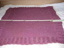 Gestrickte  Kuscheldecke