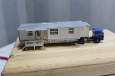 Circus Zirkus  Sattel -Auflieger-Wohnwagen mit Zugmaschine Merzedes