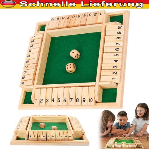 Würfelspiel klappenspiel - würfelspiel,