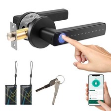 6-in 1 Intelligentes Türschloss APP Fingerprint Passwort IC Türöffner Schloss