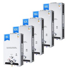 8L/10L/12L/16L/18L Durchlauferhitzer Warmwasserbereiter Wasserspeicher Propane