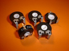 5x Trimmer 500 Ohm liegend