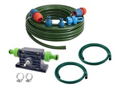 Füllset Wasserbett Mono Schlauch+Adapter + Bohrmaschinenpumpe  - Leeren/Befüllen