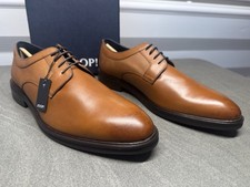 Joop! Pero Stampa Kleitos lace up yc4, Schnürer, Schuhe, Leder, cognac, Neu
