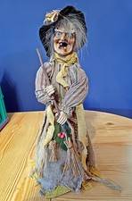 Halloween Deko Walpurgisnacht Schwarzwaldhexe Blocksberghexe Hexe Figur