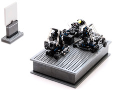 Alle Bausteine Teile für Buch Interferometer zum Selberbauen Stefan Klompmaker