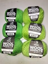 6 Knäuel Strickgarn Lang Wool