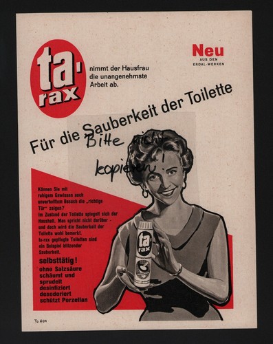 Mainz werbung 1960 - mainz,, werner