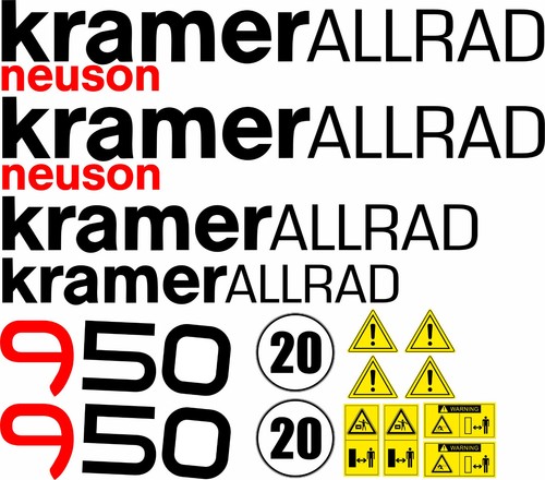 Kramer 950 radlader lader - kramer,