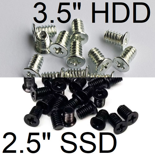 Schrauben set für - s, 2.5"