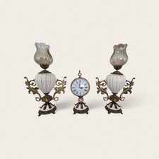 Edle 3-tlg. Kamingarnitur